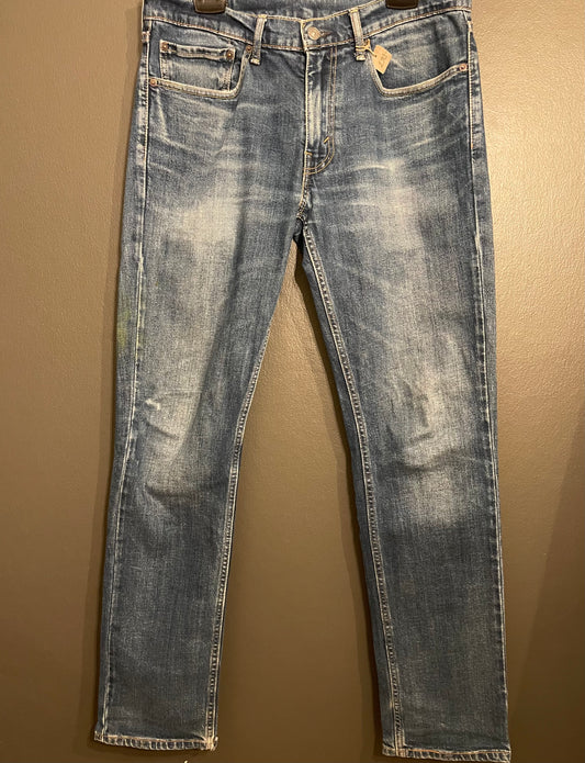 Jeans Blå Levi's 511 med raka ben 34/32 - Levi's