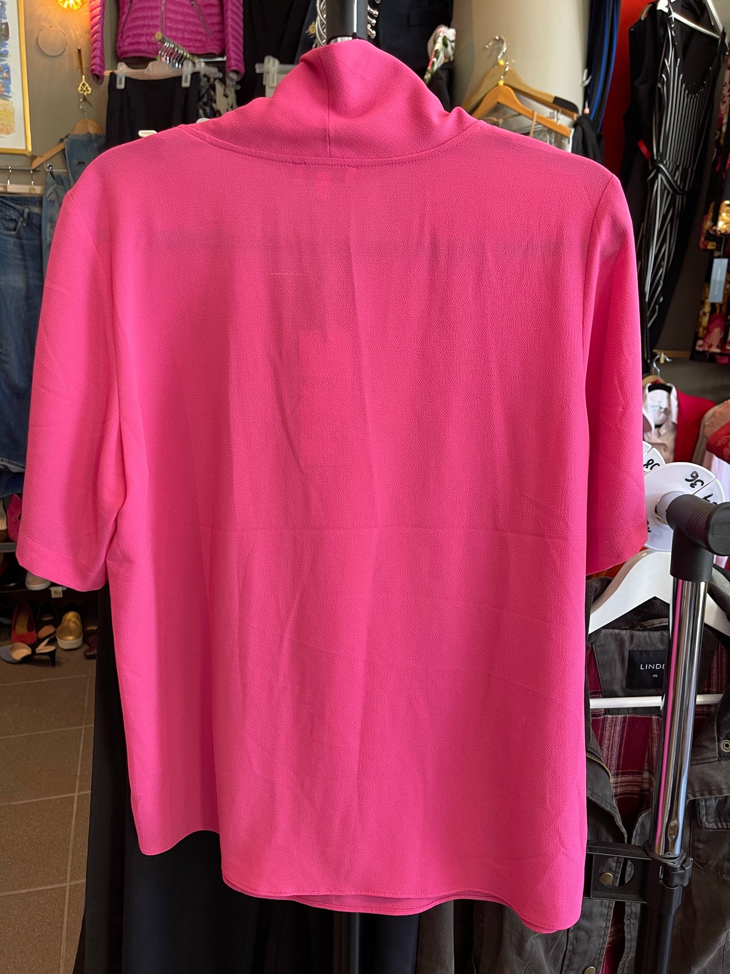 Blus rosa fin knytdetalj fram stl 42 - ERFO be yourself